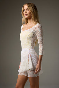 ボディール ソフィア レース長袖レオタード BODILE SOFIA LACE LONG SLEEVE