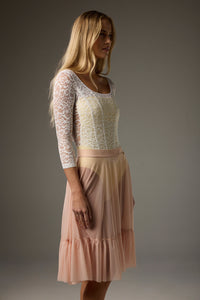 ボディール ソフィア レース長袖レオタード BODILE SOFIA LACE LONG SLEEVE