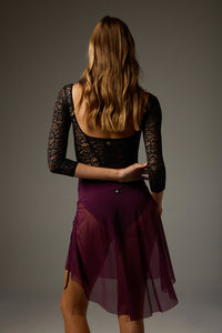 ボディール ソフィア レース長袖レオタード BODILE SOFIA LACE LONG SLEEVE
