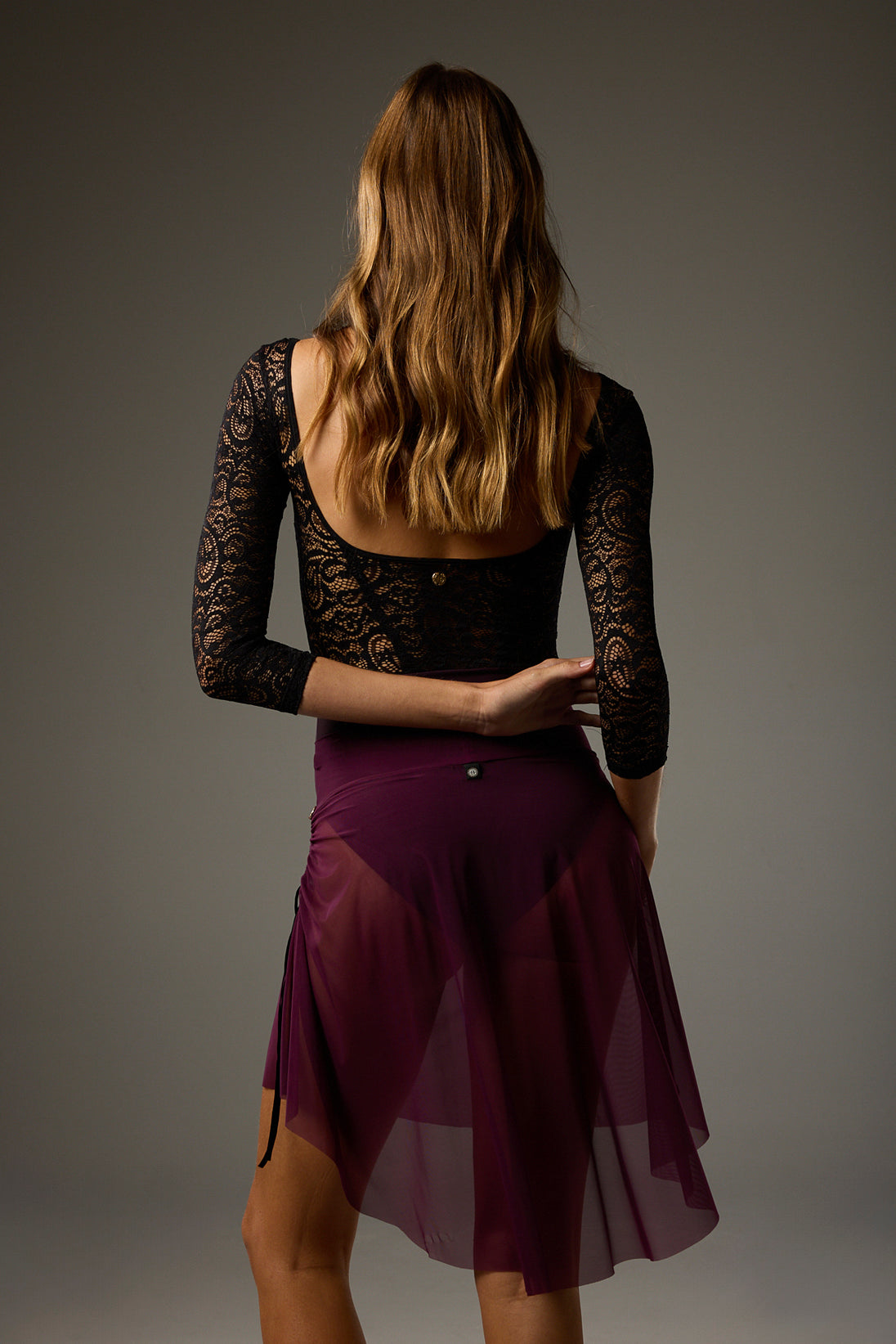 ボディール ソフィア レース長袖レオタード BODILE SOFIA LACE LONG SLEEVE