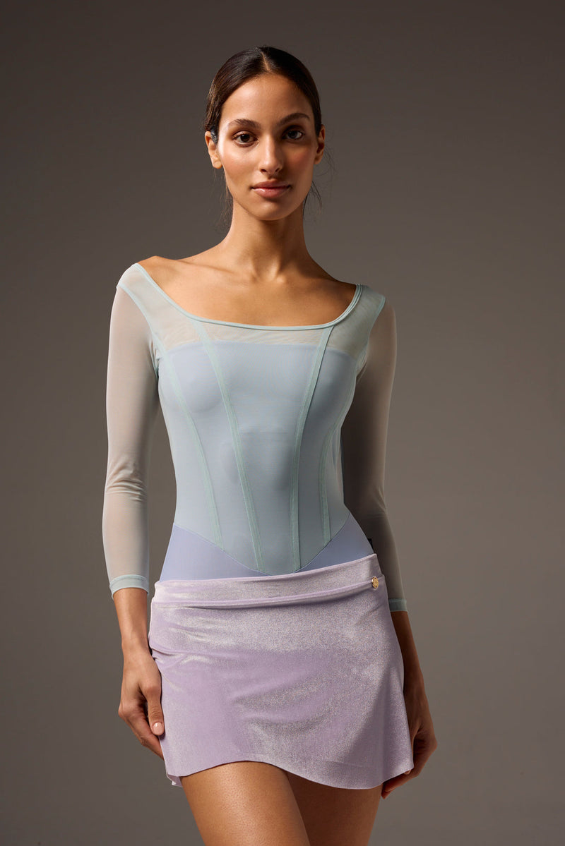 ボディール ソフィア 長袖レオタード BODILE SOFIA LEOTARD LONG SLEEVE