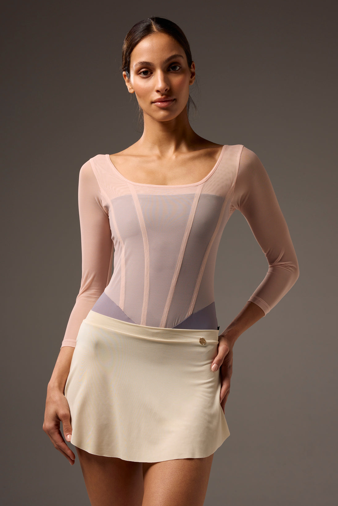 ボディール ソフィア 長袖レオタード BODILE SOFIA LEOTARD LONG SLEEVE