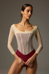 ボディール ソフィア 長袖レオタード BODILE SOFIA LEOTARD LONG SLEEVE