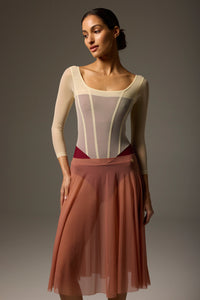 ボディール ソフィア 長袖レオタード BODILE SOFIA LEOTARD LONG SLEEVE