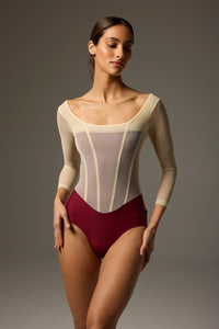 ボディール ソフィア 長袖レオタード BODILE SOFIA LEOTARD LONG SLEEVE