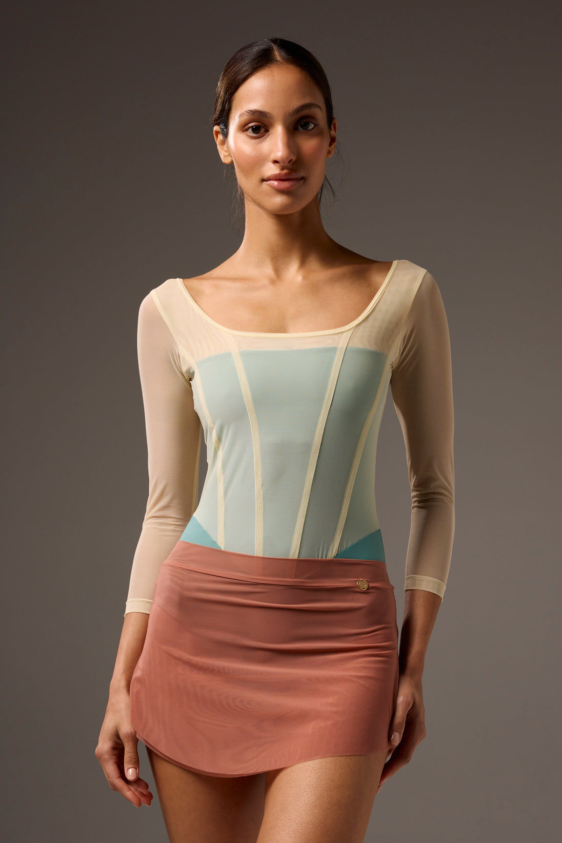 ボディール ソフィア 長袖レオタード BODILE SOFIA LEOTARD LONG SLEEVE