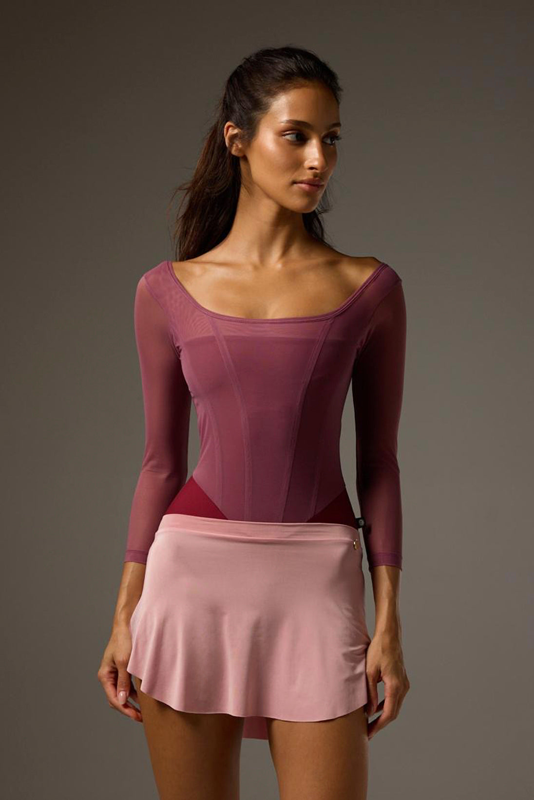ボディール ソフィア 長袖レオタード BODILE SOFIA LEOTARD LONG SLEEVE