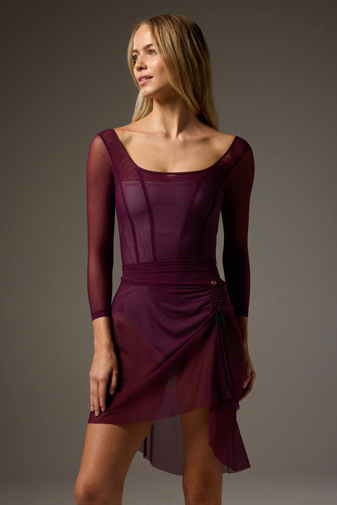 ボディール ソフィア 長袖レオタード BODILE SOFIA LEOTARD LONG SLEEVE