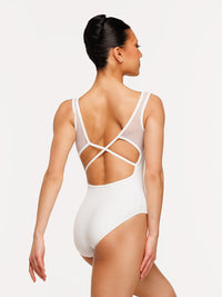 エレベ ダンスウェア ファビオラ・レオタード Eleve Dancewear Fabiola Leotard Stage White RTW