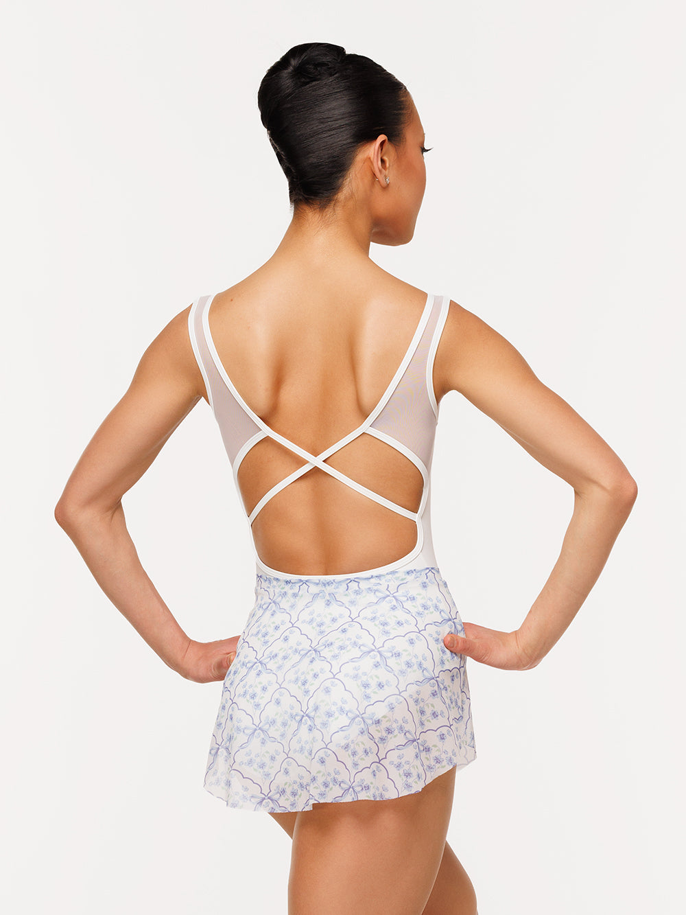 エレベ ダンスウェア スカート Eleve Dancewear Calla Skirt Final Bow Mesh RTW