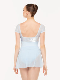 エレベ ダンスウェア ジェーン・レオタード Eleve Dancewear Jane Leotard True Blue Crushed Velvet RTW