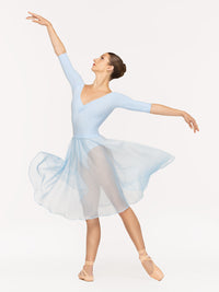 *エレベ ダンスウェア ステラ レオタード Eleve Dancewear Stella Leotard True Blue RTW