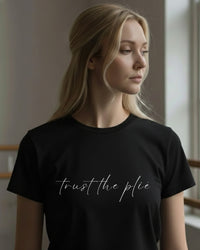 オーレント バレエ Tシャツ｜トラスト・ザ・プリエ aurent.｜trust the plié（Black）