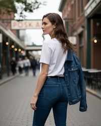 オーレント バレエ Tシャツ｜トラスト・ザ・プリエ aurent.｜trust the plié（White）