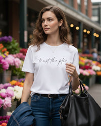 オーレント バレエ Tシャツ｜トラスト・ザ・プリエ aurent.｜trust the plié（White）