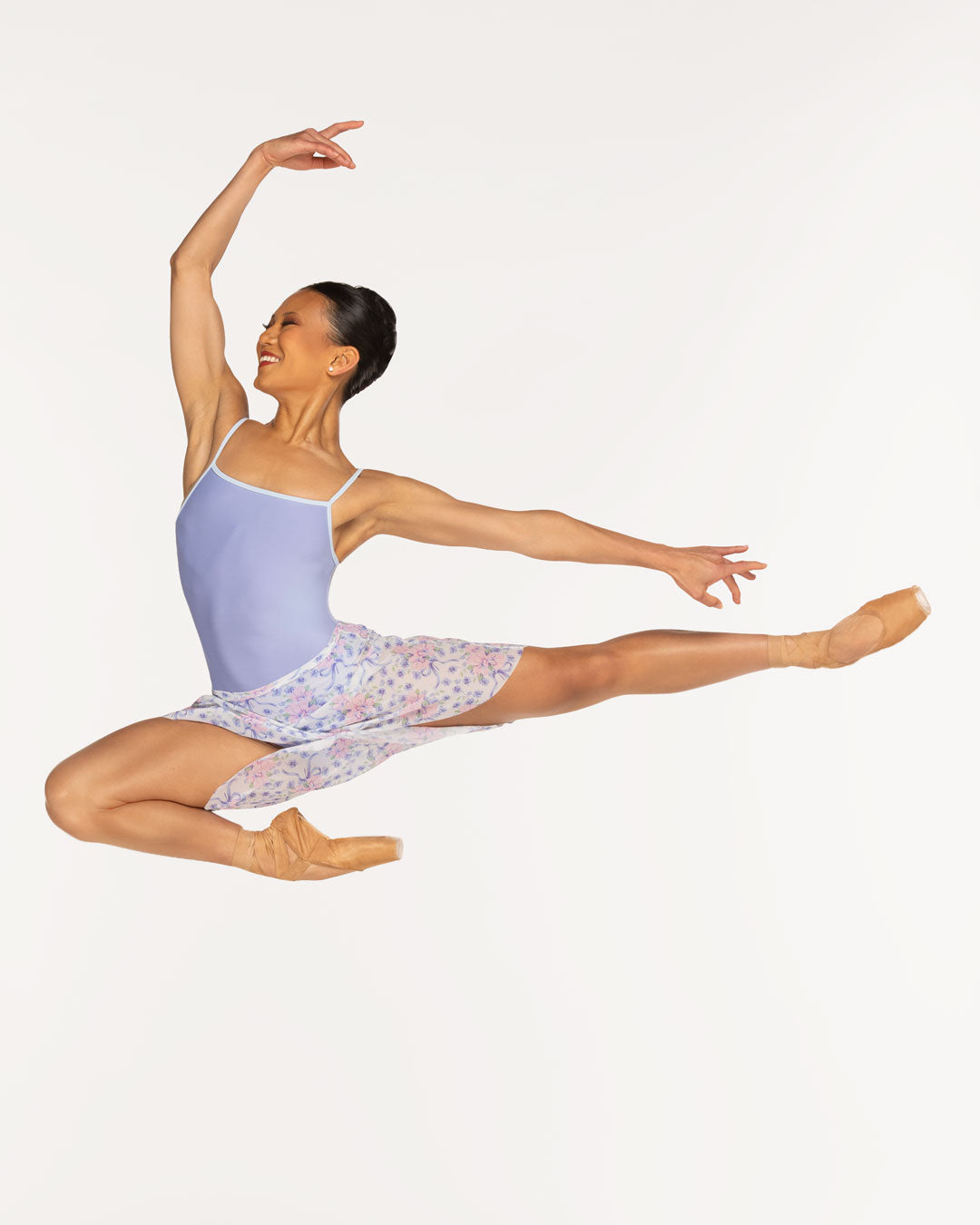 エレベ ダンスウェア ロング丈ハイロースカート Eleve Dancewear Long High-Low Skirt Encore Mesh RTW