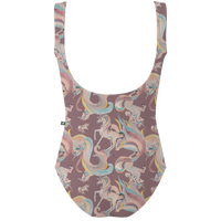 ラッキーレオ Luckyleo Unicorn Kids Crescent Leotard
