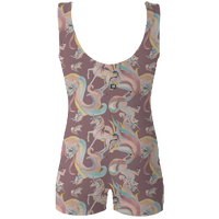 ラッキーレオ Luckyleo Unicorn Shine Shorts Unitard