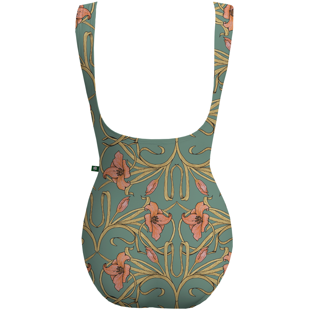 ラッキーレオ タンクレオタード Luckyleo PACIFIC VINTAGE DAFFODIL CRESCENT