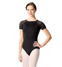 リュリ ショートスリーブレオタードアレッシア 【大人】 LULLI Short Sleeve Leotard Alessia
