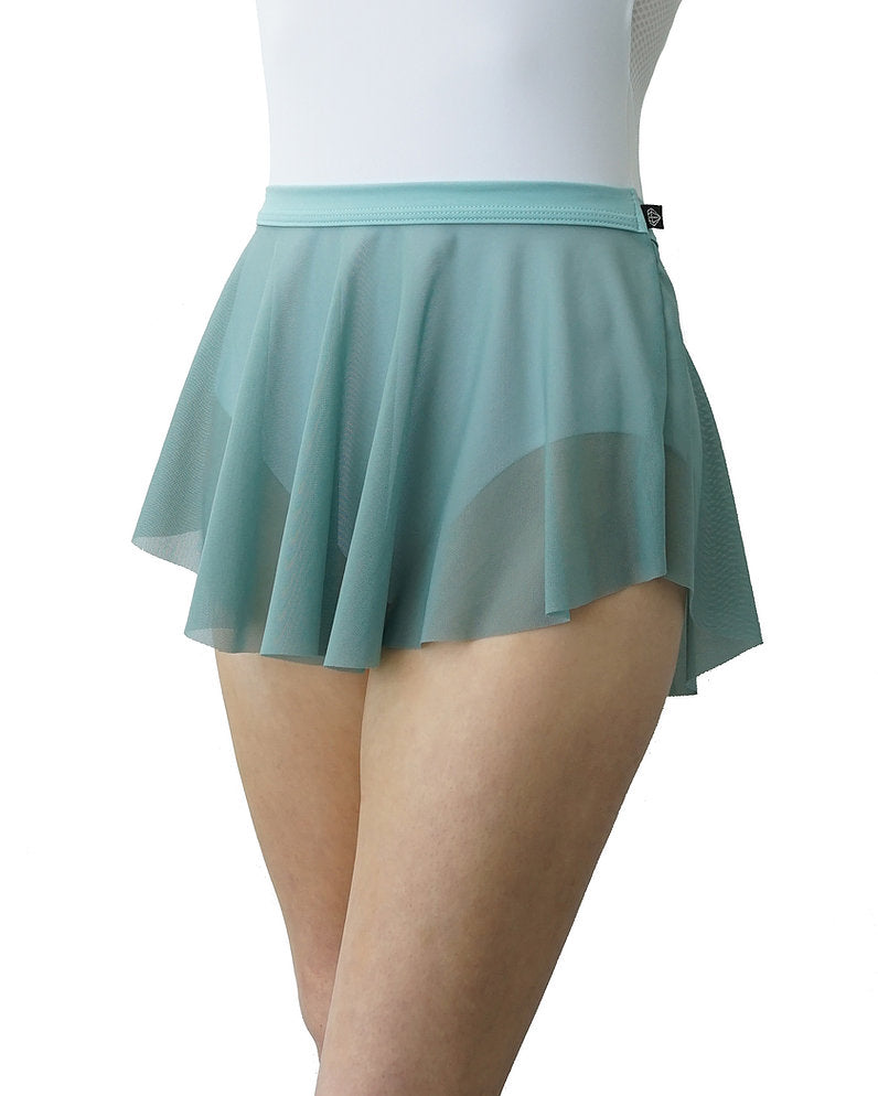 Jule Dancewear Meshie Skirt: Seafoam ジュールダンスウェア メッシースカート シーフォーム