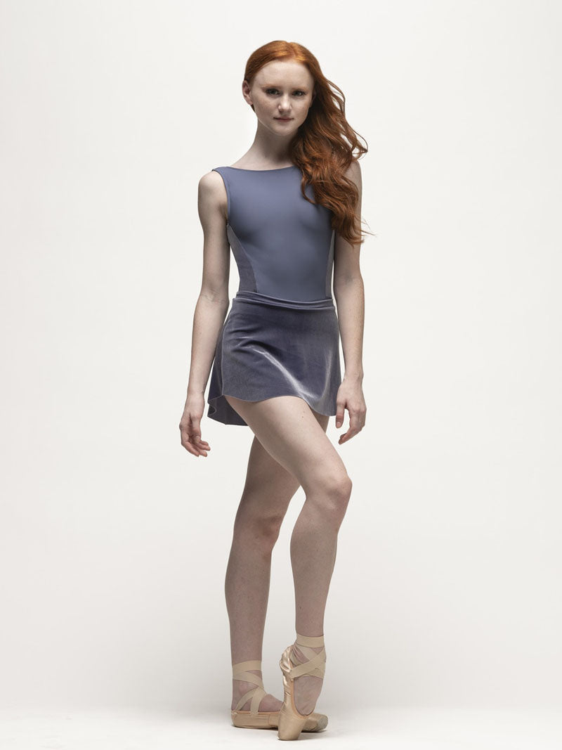 エレベ ダンスウェア アリソン ウィステリア ベルベット M （在庫商品）Eleve Dancewear Allison Wisteria Velvet RTW