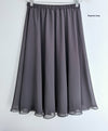 B.S.B.L プルオンリハーサルスカート（大人）24"（約61cm）モノトーン・グレー系（全8色） Pull-on Rehearsal Skirt - Shades of Grey