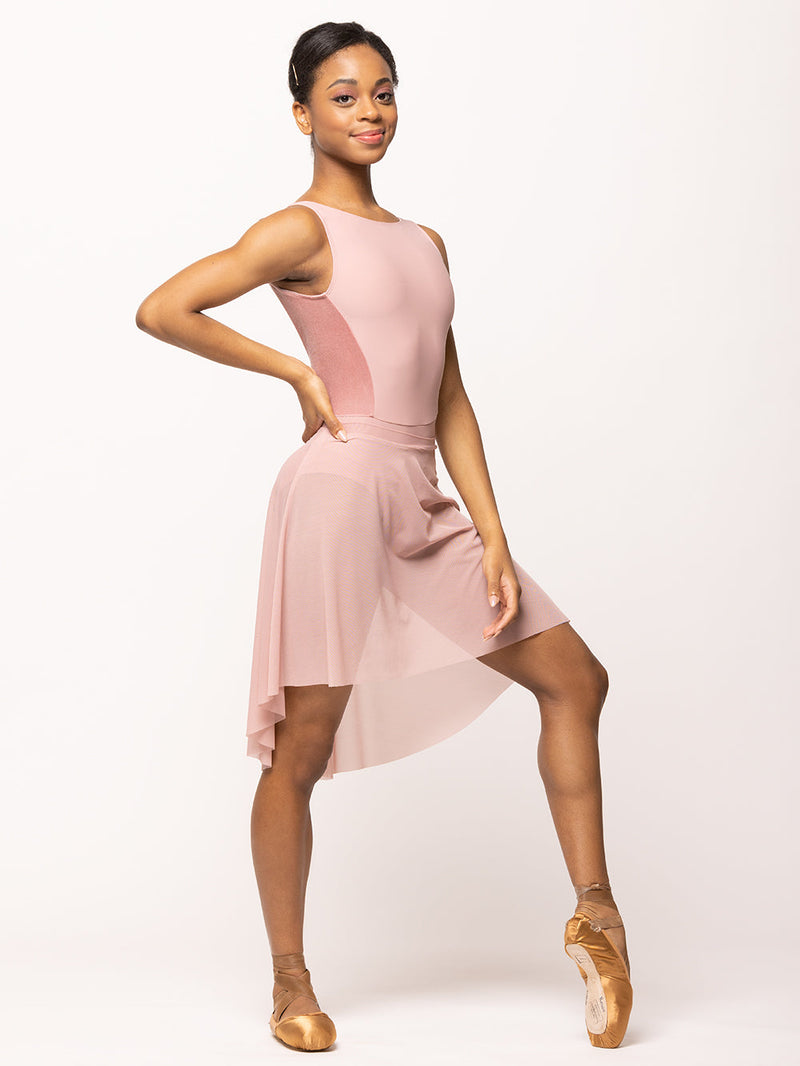 Eleve Dancewear Allison Dusty Rose Velvet RTW エレベ ダンスウェア アリソン・ダスティローズ ベルベット レオタード