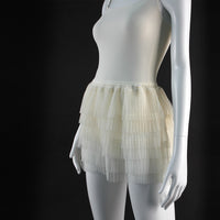 レヴダンス マリーアン ティアードスカート クリーム LEVDANCE Marie-Ann tiered skirt CREAM