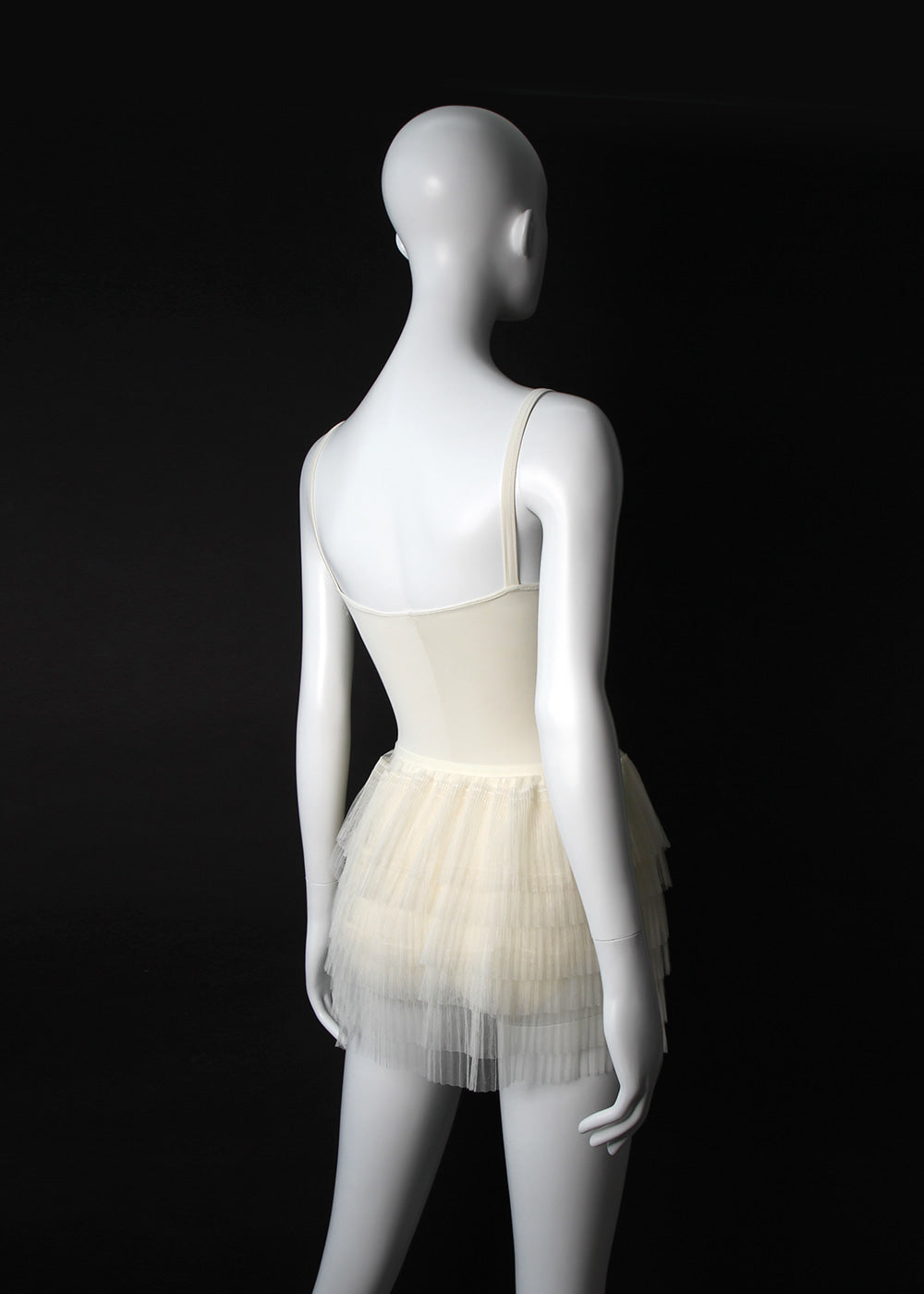 レヴダンス マリーアン ティアードスカート クリーム LEVDANCE Marie-Ann tiered skirt CREAM