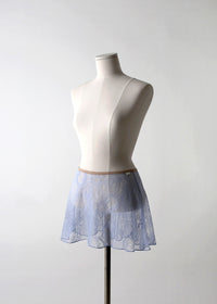 レヴダンス グレイス アンティークレーススカート ラベンダーブルー LEVDANCE grace antique lace skirt LAVENDER BLUE