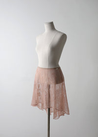 レヴダンス グレイス アンティークレーススカート ローズピンク LEVDANCE grace antique lace skirt ROSE PINK