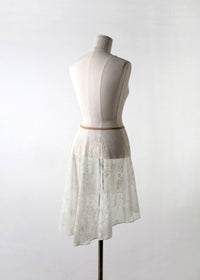 レヴダンス グレイス アンティークレーススカート パールホワイト LEVDANCE grace antique lace skirt PEARL WHITE