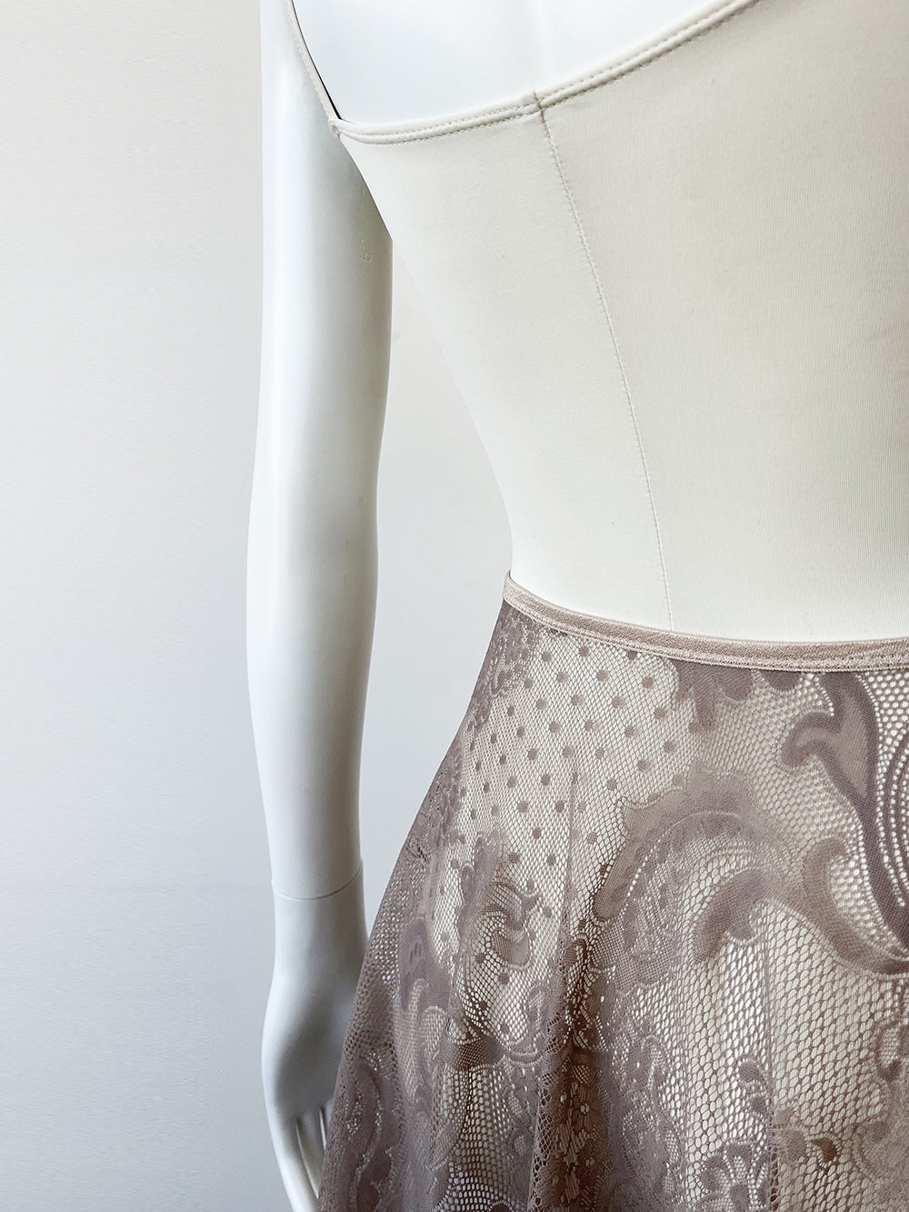 レヴダンス グレイス アンティークレーススカート モカ LEVDANCE grace antique lace skirt MOCHA