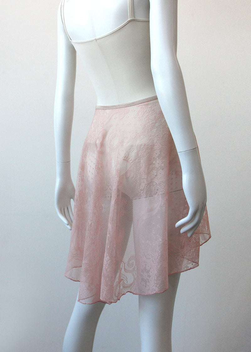 レヴダンス グレイス アンティークレーススカート ローズピンク LEVDANCE grace antique lace skirt ROSE PINK