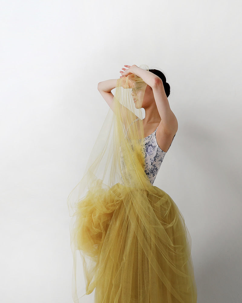 レヴダンス アマンディーヌソフトチュチュ トスカーナイエロー LEVDANCE amandine soft tutu TUSCANY YELLOW