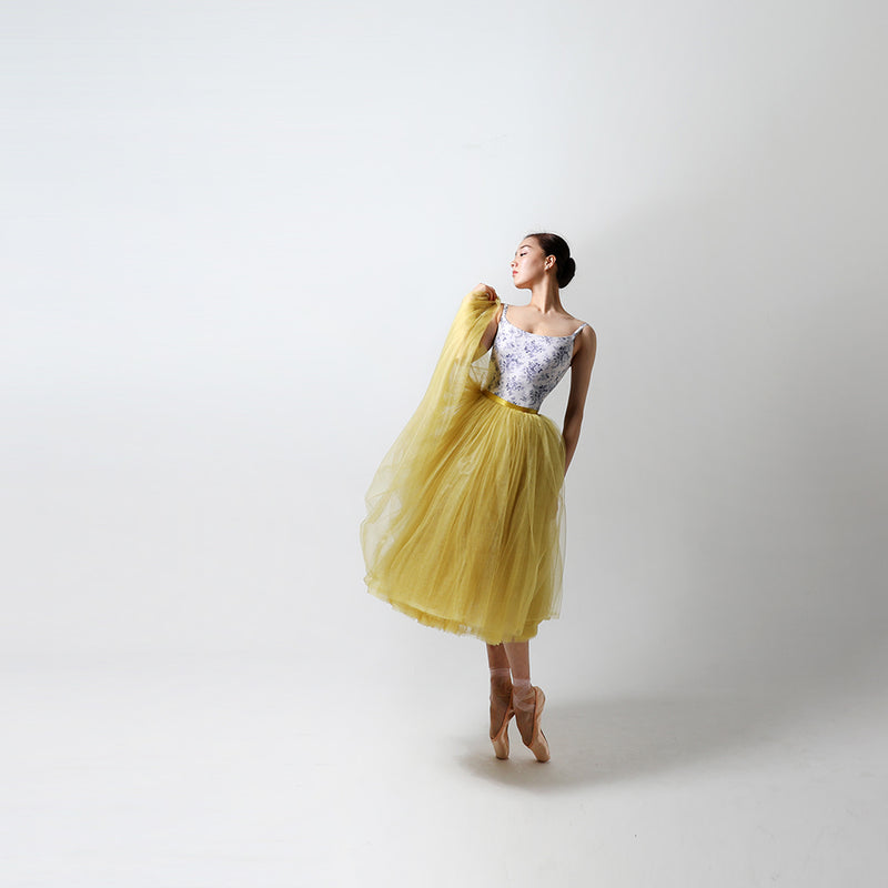 レヴダンス アマンディーヌソフトチュチュ トスカーナイエロー LEVDANCE amandine soft tutu TUSCANY YELLOW