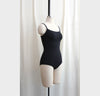 LEVDANCE emilie camisole leotard JET BLACK レヴゥダンス エミリー キャミソールレオタード ジェットブラック