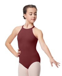 リュリ ホルターネックレオタード イバナ 【子供】 全31色 LULLI Girls Halter Neck Leotard Ivana
