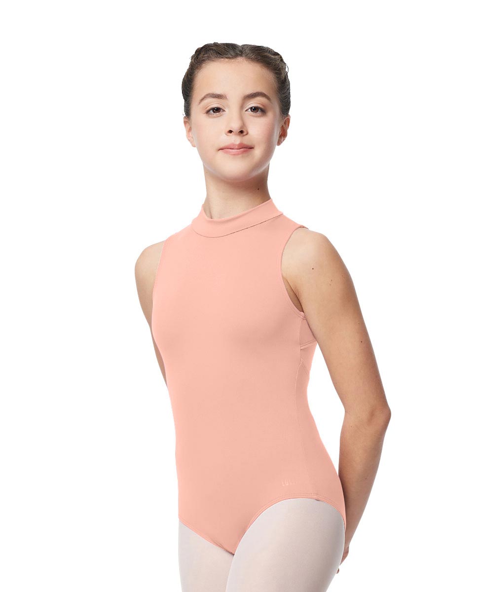 リュリ タートルネックレオタード アンナ 【子供】 全31色 LULLI Girls Turtleneck Leotard Anna LUB253C