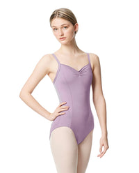 リュリ キャミソール ピンチフロント バレエレオタード ガリナ 【大人】 全31色 LULLI Camisole Pinch Front Ballet Leotard Galina