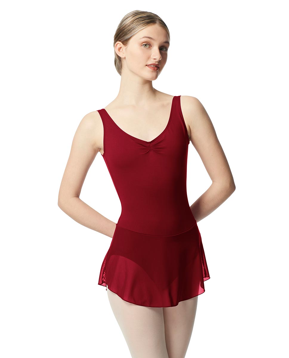 リュリ  スカート付きタンクバレエレオタード ミンナ 【大人】 全23色 LULLI Skirted Tank Ballet Leotard Minna