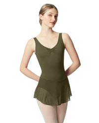 リュリ  スカート付きタンクバレエレオタード ミンナ 【大人】 全23色 LULLI Skirted Tank Ballet Leotard Minna