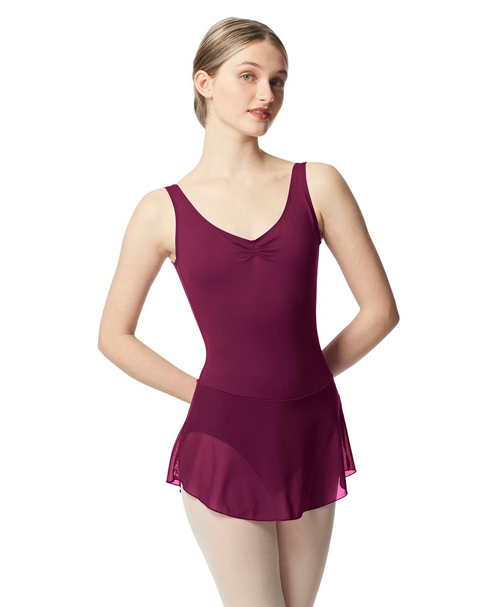 リュリ  スカート付きタンクバレエレオタード ミンナ 【大人】 全23色 LULLI Skirted Tank Ballet Leotard Minna