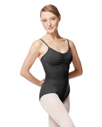 リュリ キャミソールレオタード ドルフィン 【大人】 全31色 LULLI Pinch Front Camisole Leotard Delphine With Bra Pockets