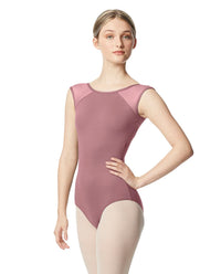リュリ ヨークメッシュ キャップスリーブレオタード ニキータ 【大人】 全29色 LULLI Yoke Mesh Cap Sleeve Leotard Nikita