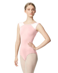 リュリ ヨークメッシュ キャップスリーブレオタード ニキータ 【大人】 全29色 LULLI Yoke Mesh Cap Sleeve Leotard Nikita