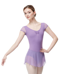 リュリ キャップスリーブ ドレスレオタード ソフヤ 【大人】 全29色 LULLI Cap Sleeve Dressed Leotard Sofya