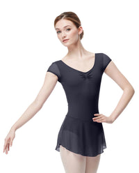リュリ キャップスリーブ ドレスレオタード ソフヤ 【大人】 全29色 LULLI Cap Sleeve Dressed Leotard Sofya