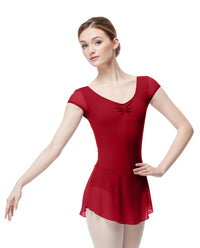 リュリ キャップスリーブ ドレスレオタード ソフヤ 【大人】 全29色 LULLI Cap Sleeve Dressed Leotard Sofya